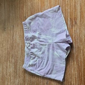 BOGO Girls L Epic Threads Purple Tie Dye Shorts 12 light purple lavender soft